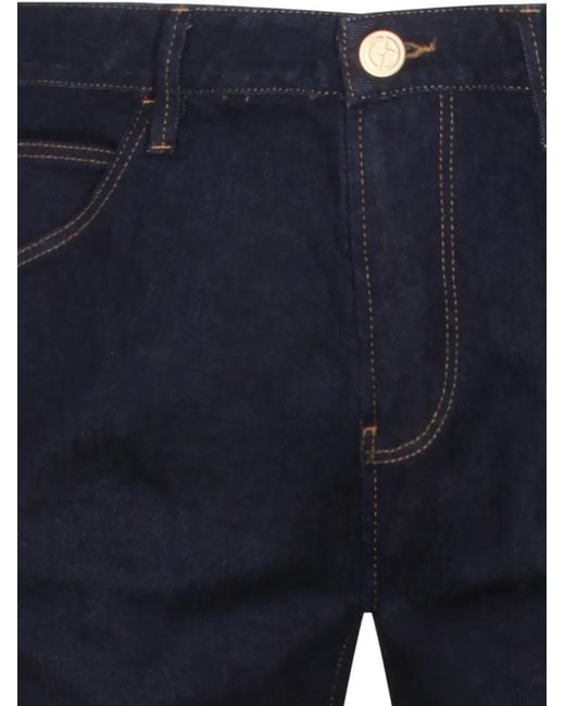 Giorgio Armani Blue Regular Jeans for men