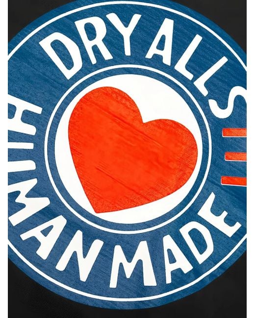 メンズ Human Made ハート ロゴ Tシャツ Black