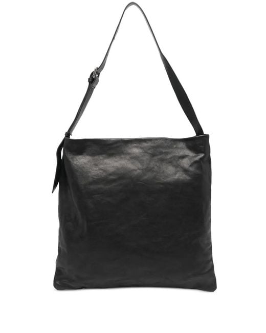Sac À Bandoulière Lidia En Cuir SOMMET en coloris Black