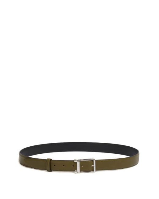 Marni White Leather Belt for men