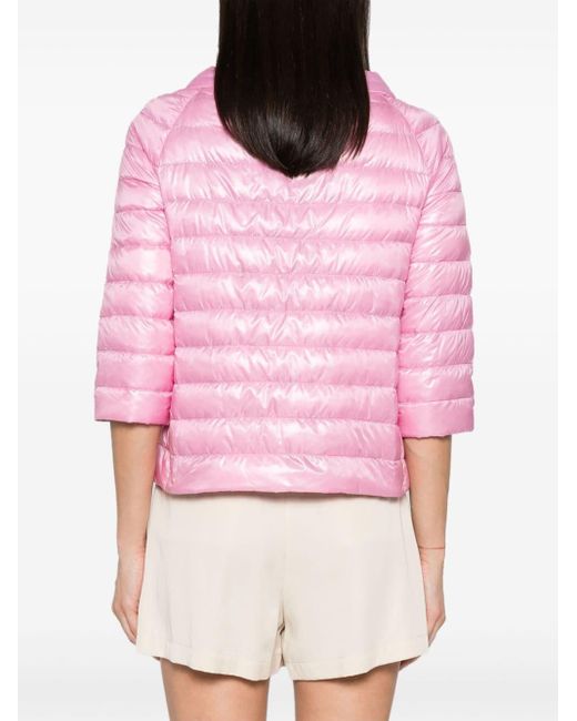 Herno Pink Reversible Puffer Jacket