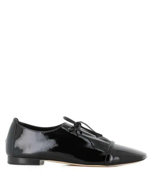 Malone Souliers Black Jean Oxford Shoes