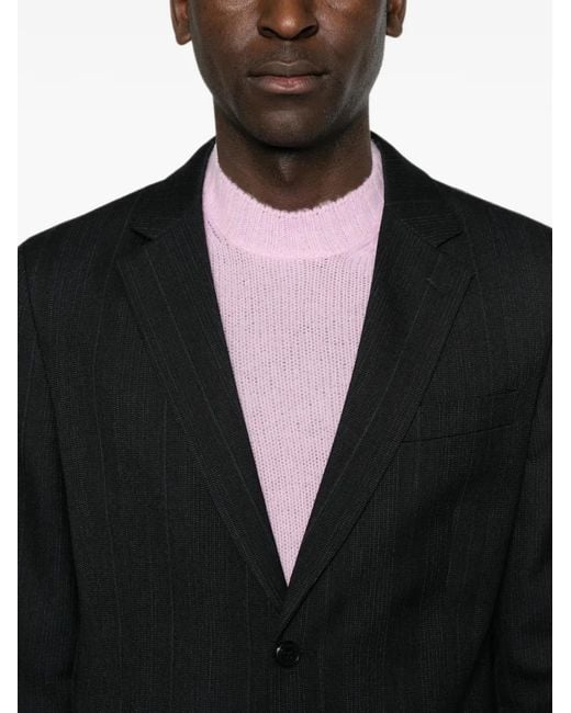 Prada Black Single-Breasted Suit for men