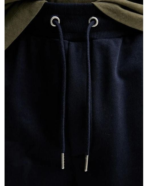 Les Deux Blue Drawstring Shorts for men
