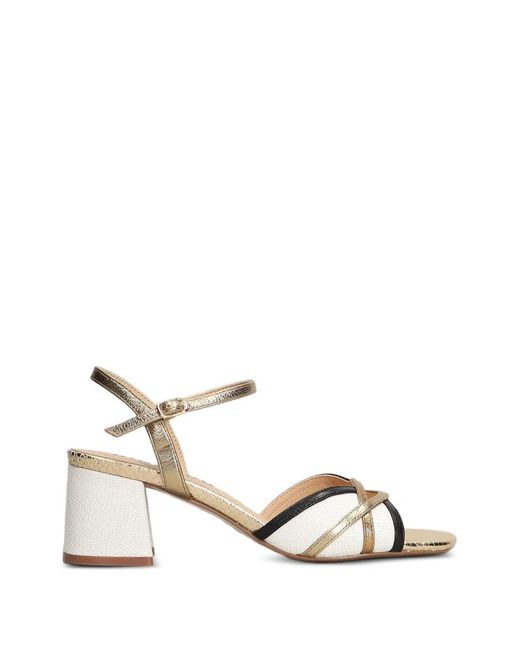 Bibi Lou Natural Silou Block-Heel Sandals