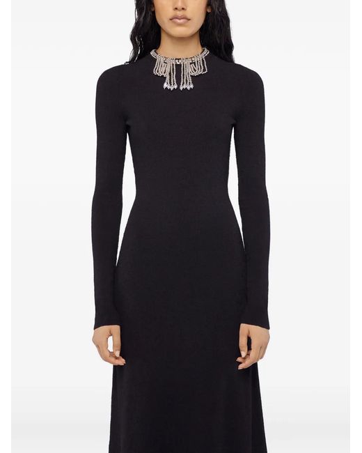 Rabanne Blue Maxi Backless Dress