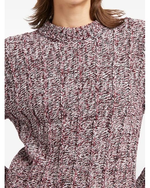 Ports 1961 Gray Pullover Mit Logo-Patch