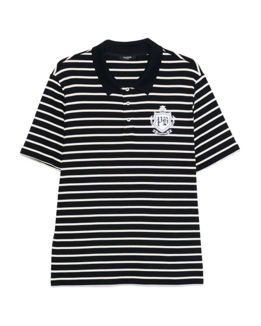 Balmain Black T-shirts And Polos for men