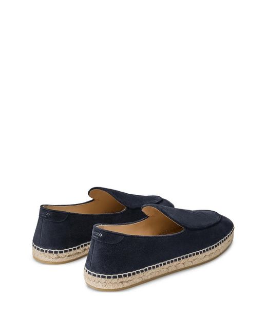 Jimmy Choo Blue Shenton Espadrilles for men