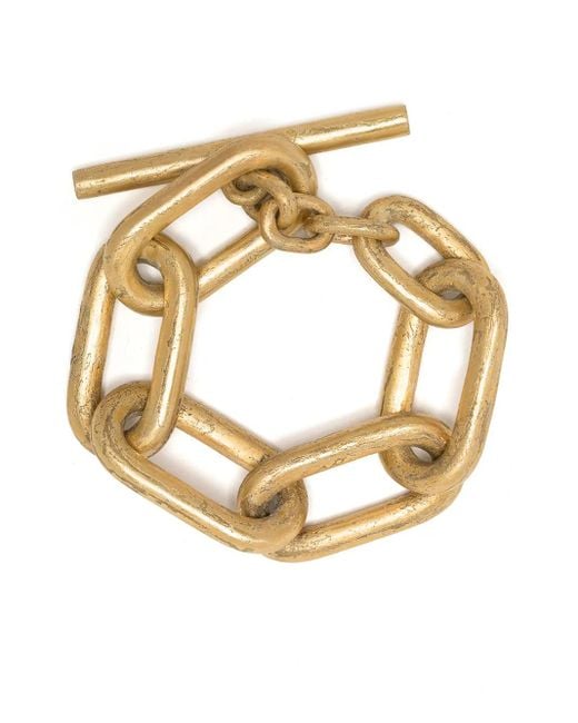 Parts Of 4 Metallic Toggle Chain Bracelet