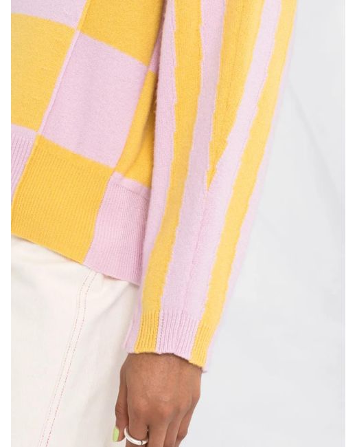 Stella McCartney Pink Stripe-Print Jumper