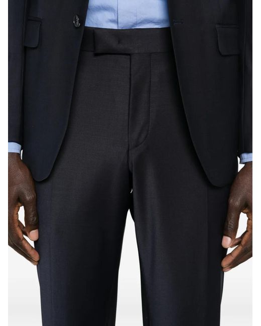 Karl Lagerfeld Blue Road Trousers for men