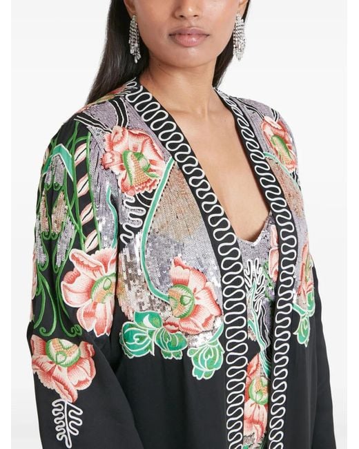 Temperley London Black Gracia Coat