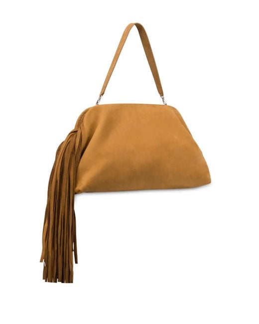 Clutch Con Frange di Philosophy Di Lorenzo Serafini in Natural