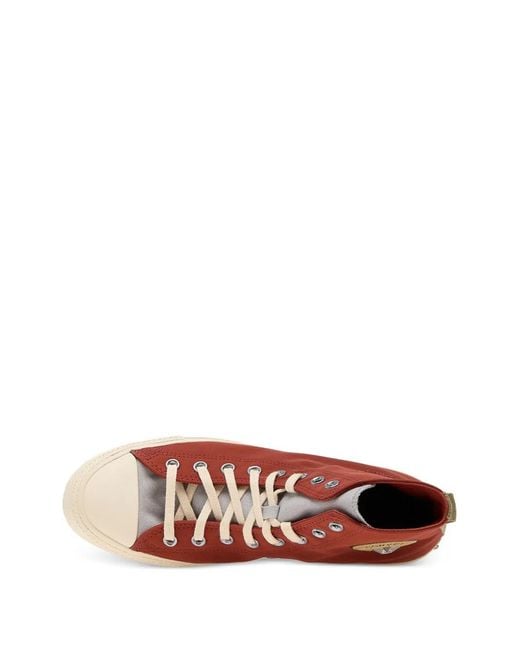 Converse Red X Naruto Shippuden Gaara Chuck Taylor All Star High-Top Sneakers