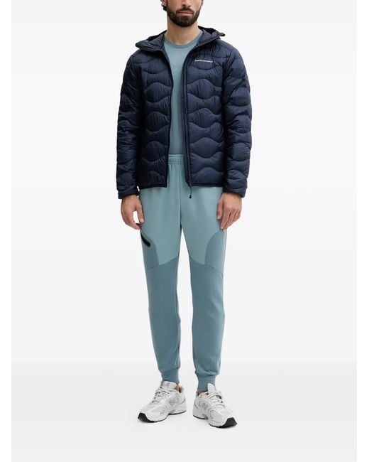 Peak Performance Blue Helium Hooded Padded Jacket for men