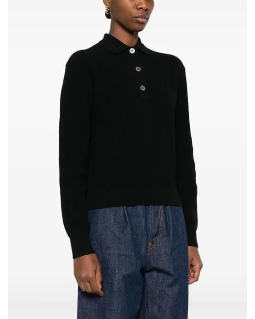 Studio Nicholson Black Chesapeake Sweater