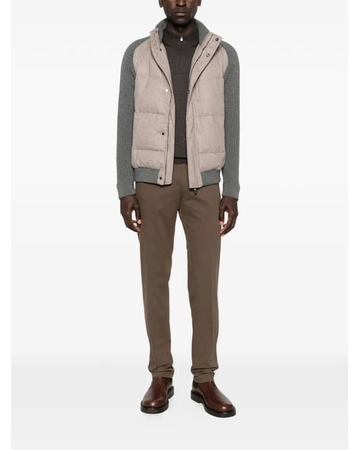 Corneliani Brown Five-Pocket Trousers for men