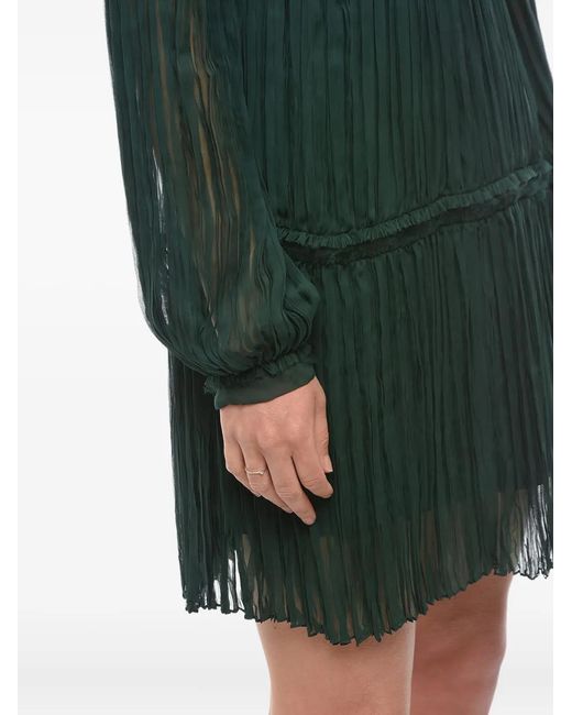 Lanvin Green Milk Mini Dress