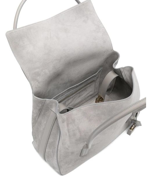 Tom Ford Gray Sac Cabas Eclipse En Daim
