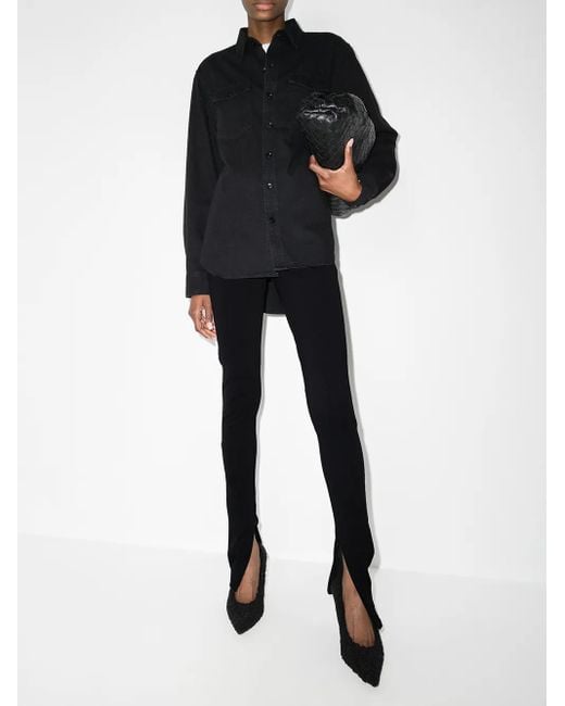 Wardrobe NYC Black X Browns 50 Side-Split Leggings