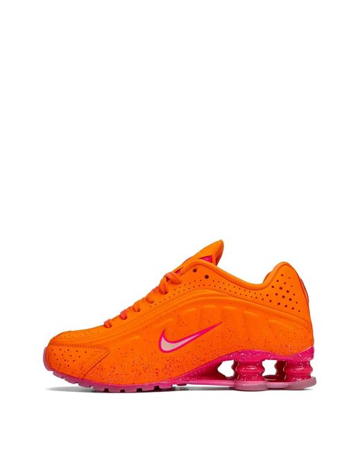 Nike Orange Total Hyper Sneakers for men