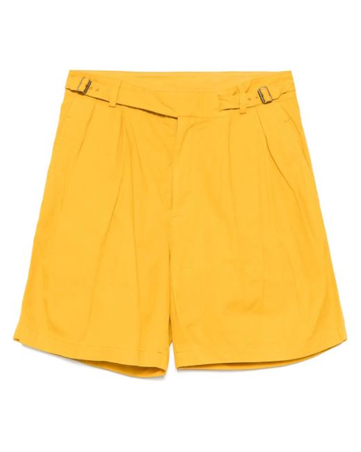 メンズ Kolor バミューダショーツ Yellow