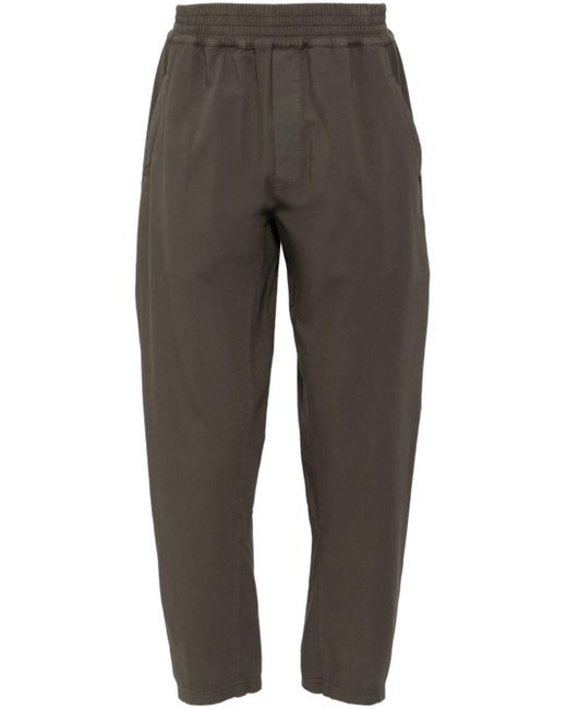 The Row Low-waist tapered-leg trousers in Gray für Herren