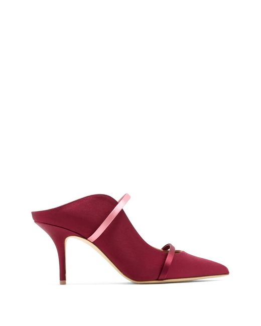Malone Souliers Red Maureen Mules