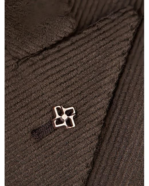 Tagliatore Brown Double-Breasted Blazer for men