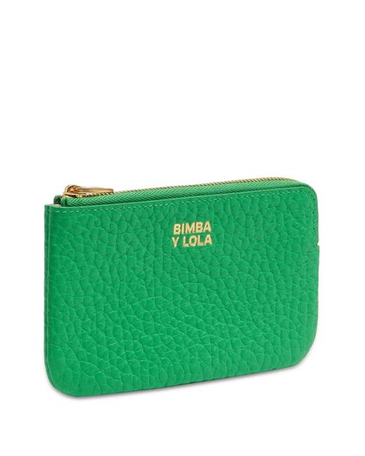 Portafoglio Con Logo di Bimba Y Lola in Green