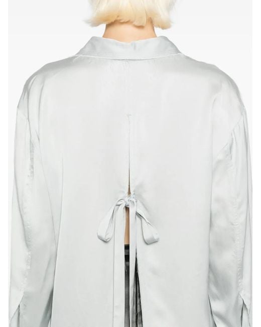 Camicia Con Schiena Scoperta di Day Birger et Mikkelsen in White