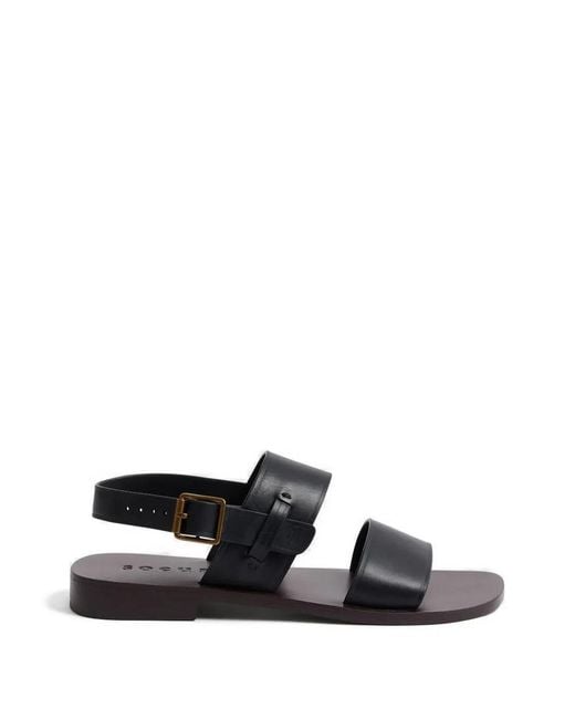 Soeur White Douglas Buckled Sandals