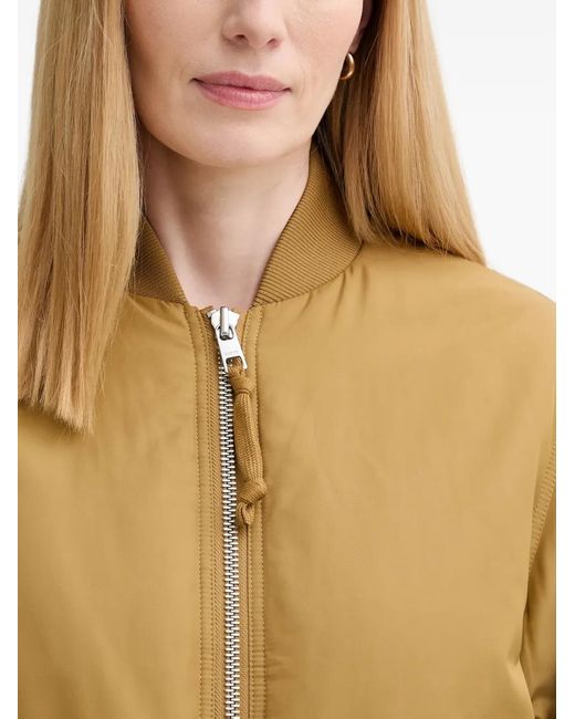 Marc O' Polo Natural Zip-Fastening Bomber Jacket