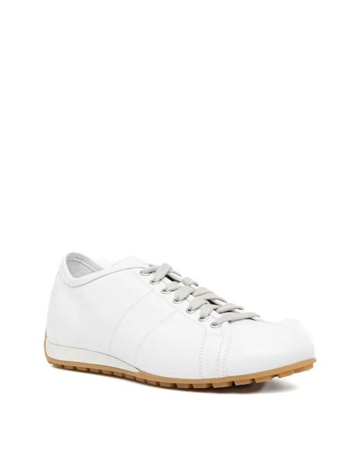 Sofie D'Hoore White Flint Lace-Up Trainers