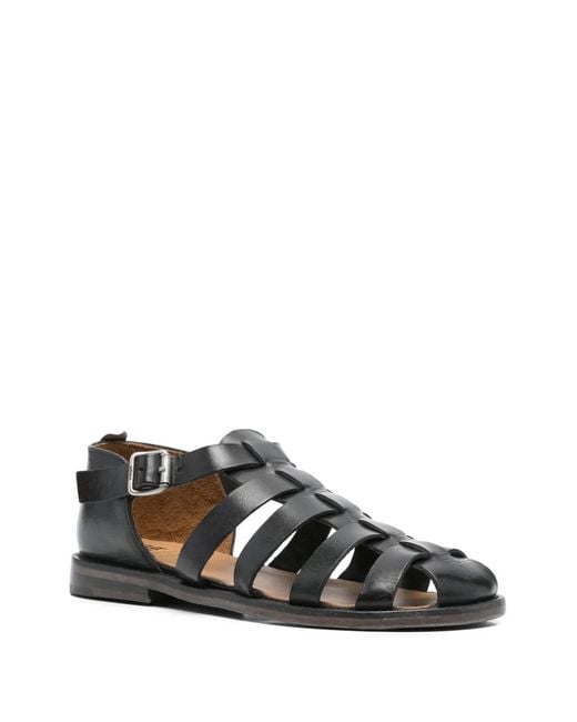 Moma Black Idolo Sandals