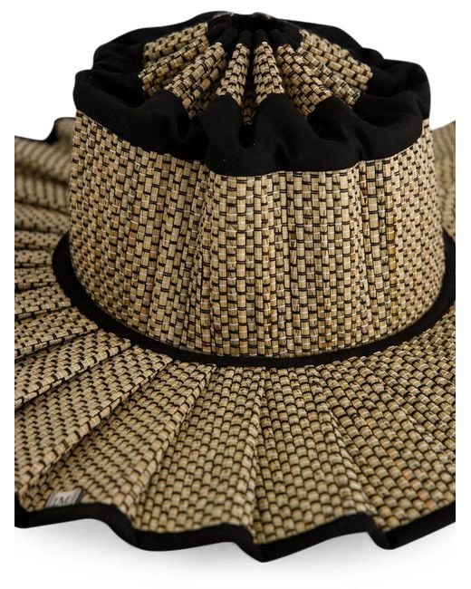 Lorna Murray Multicolor Capri Textured-Weave Hat