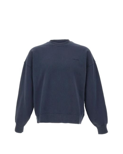 Carhartt Blue Crew Neck Sweatshirt for men