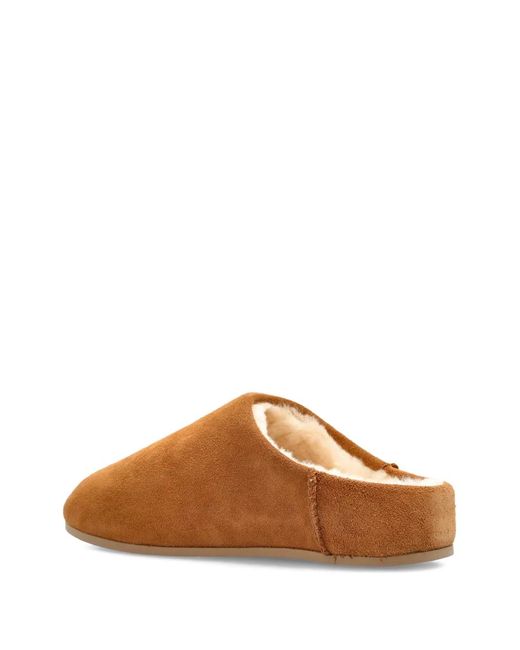 Ugg Brown Elea Slipper Aus Wildleder
