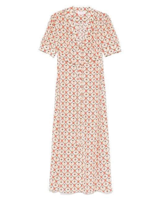 Muzungu Sisters Natural Roxana Midi Dress