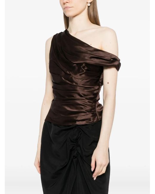 Reformation Brown Hera Top