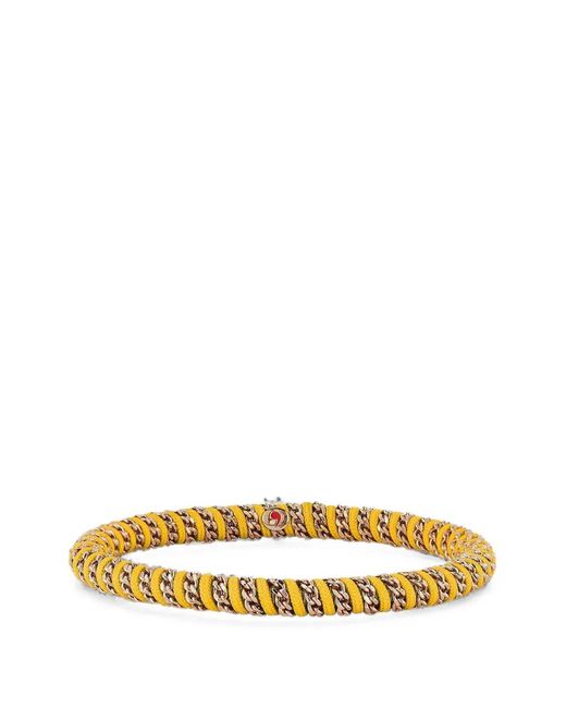 ’ROBERTO DEMEGLIO Metallic Gio Stretch Bracelet