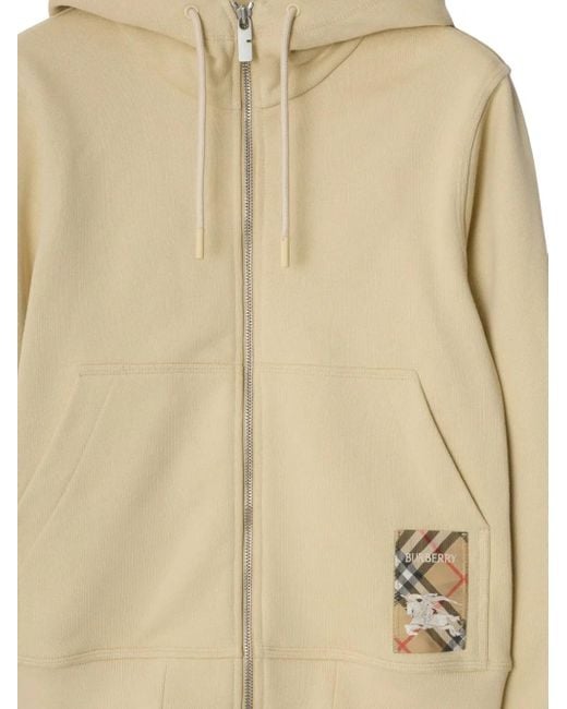 Burberry Natural Cotton Hoodie