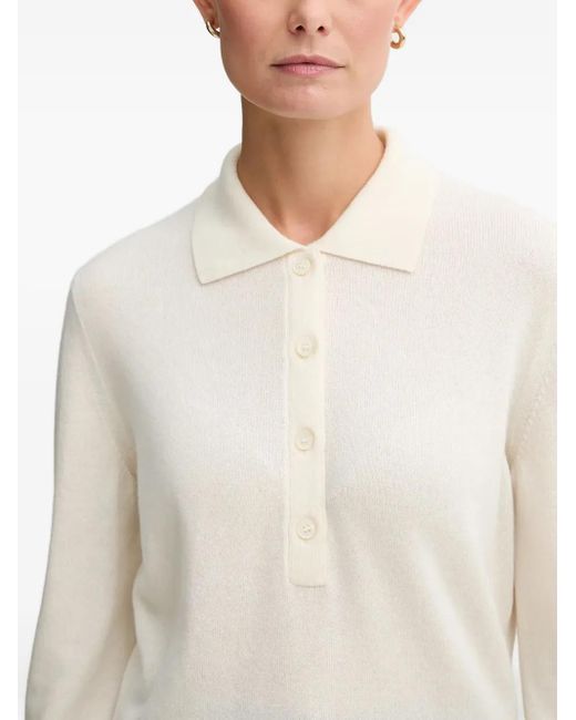 Polo À Patch Logo Bally en coloris White