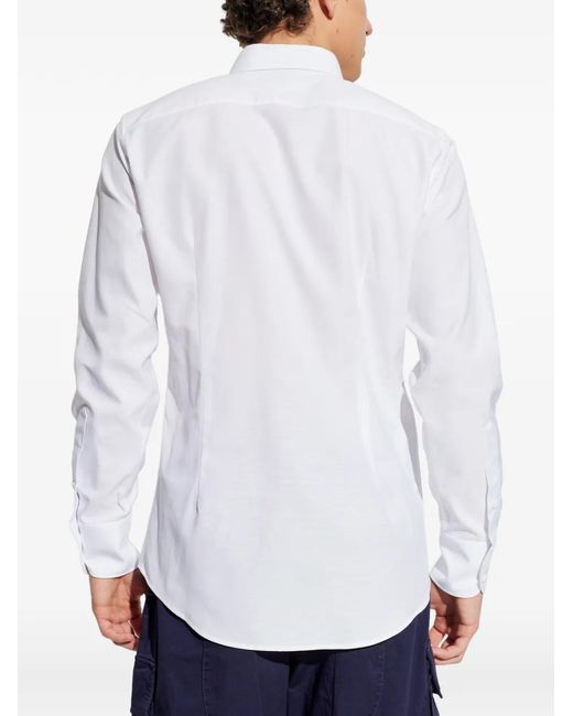 Camisa Con Botones DSquared² de hombre de color White