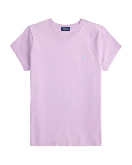 T-Shirt Polo Pony Polo Ralph Lauren en coloris Pink