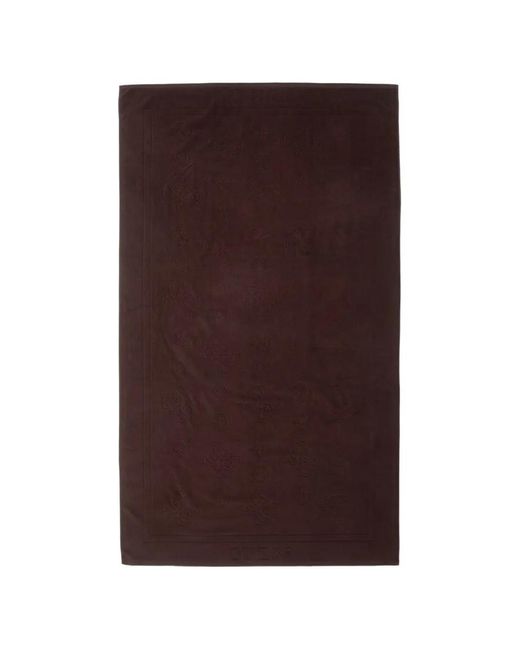 Guess Purple Logo-Embossed Beach Towel