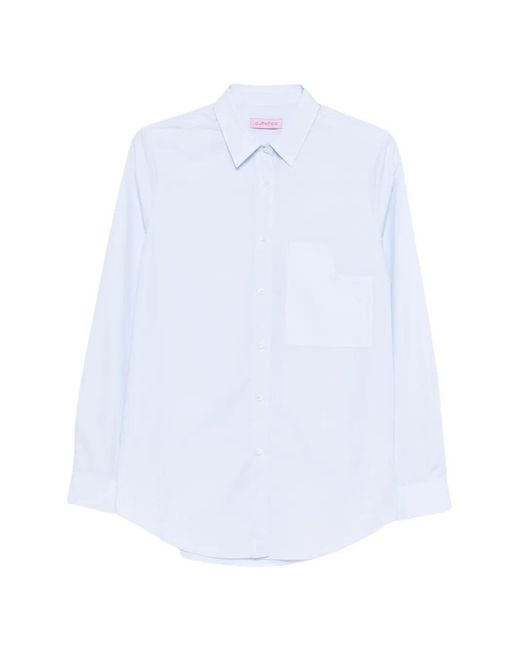 CUANTICO White Piera Pocket Shirt