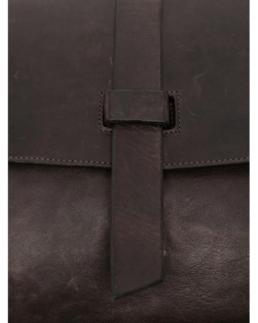 SOMMET Black Schultertasche mit Klappverschluss