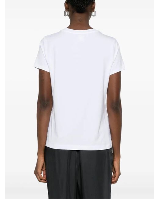 T-Shirt Con Logo di DKNY in White